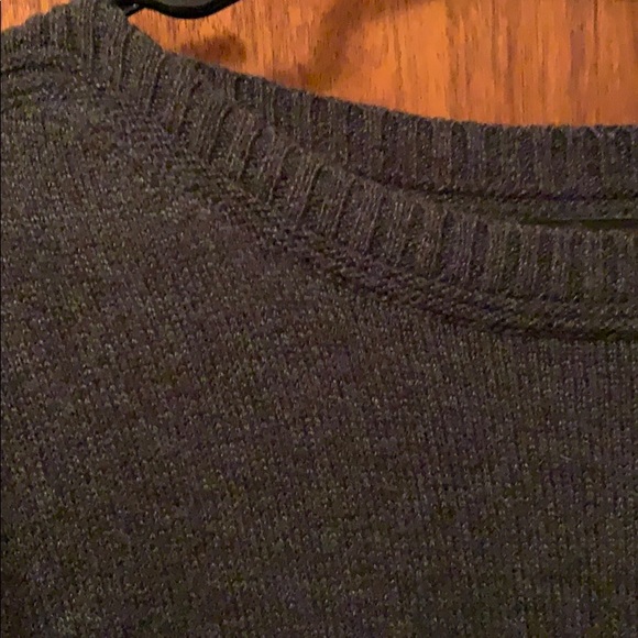 Charcoal gray long sleeve sweater - Picture 2 of 2